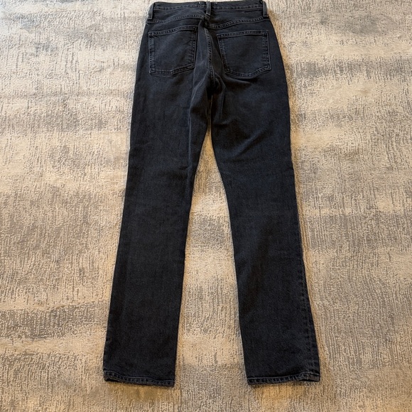 Agolde Charcoal Denim Jeans - Picture 4 of 9